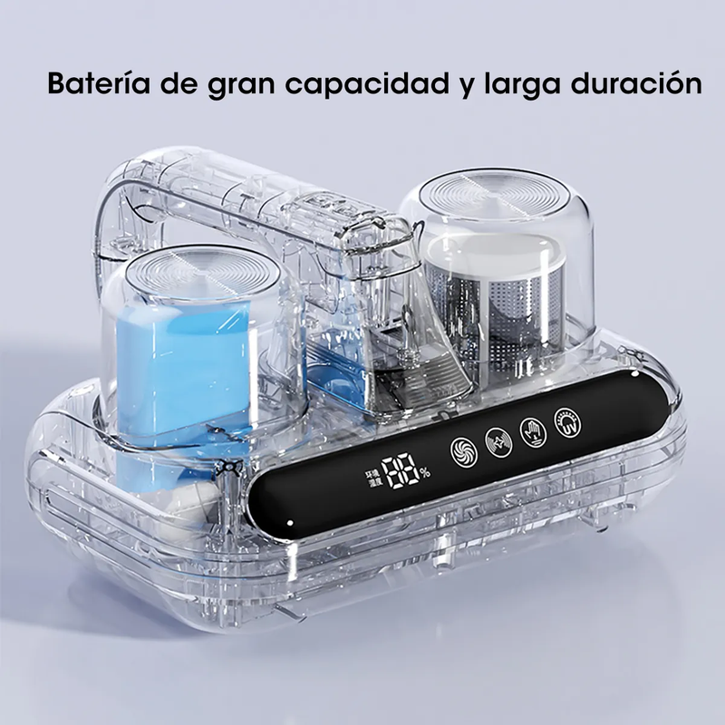 Aspirador de Cama 16000pa con Luz UV Desinfectante