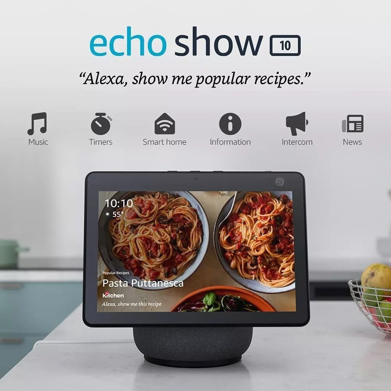 Asistente Virtual Echo Show 10 3ra Generación con Alexa