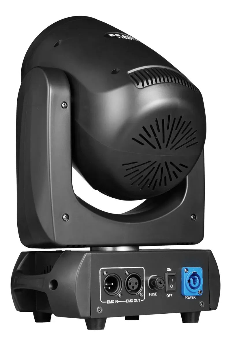 Faro Led Beam 230 W con Cabezal Móvil Giratorio Con Prisma