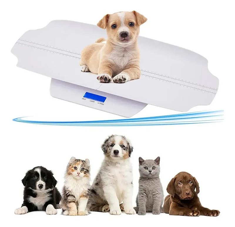 Bascula Digital Pediátrica Bebes LCD con Estadímetro 100kg