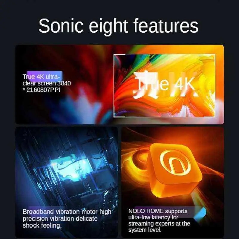 Gafas de realidad Virtual Nolo Sonic 3D 4K Todo En Uno