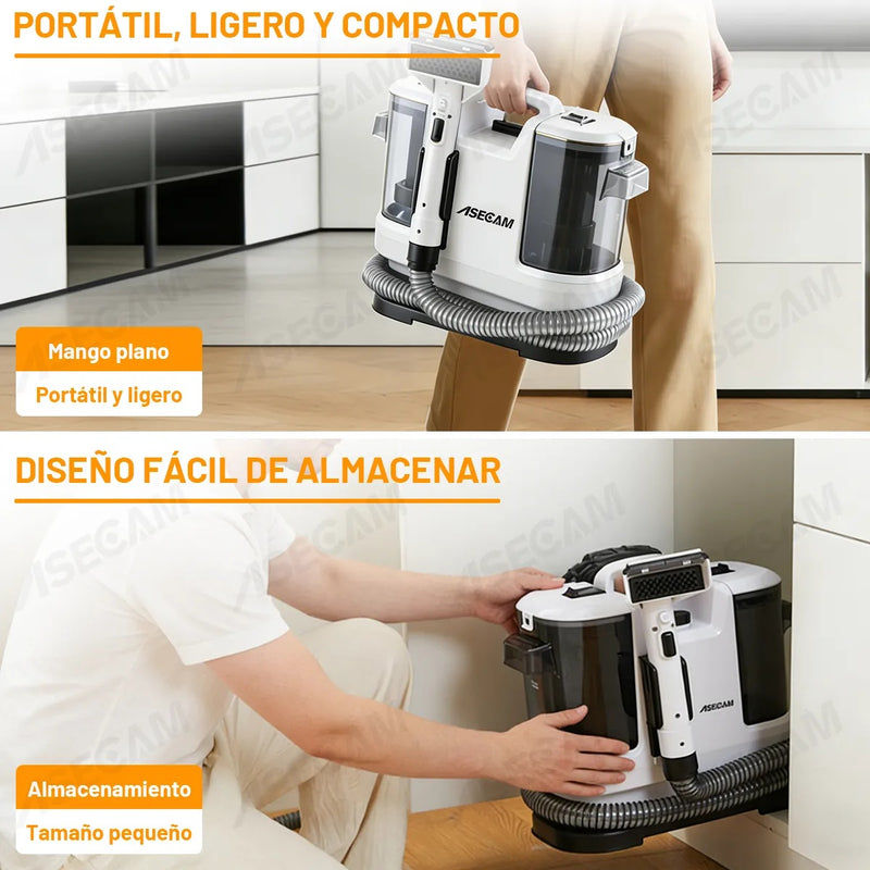 Aspiradora Portátil 25kpa 3.1l Para Alfombras y Tapicería 1500w