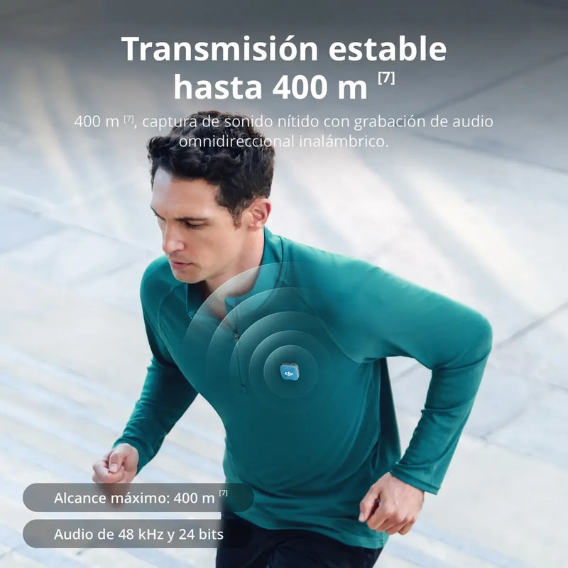 Dji Mic Mini 2 (1 Tx + 1 Rx Móvil + Estuche De Carga)