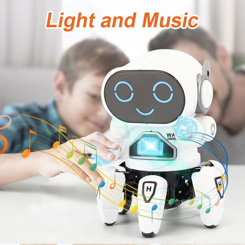 Juguete Robot Bailarín con Luces y Sonido para Niños