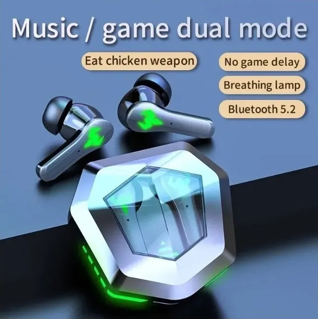 Auriculares Bluetooth In-ear Con LED Gaming
