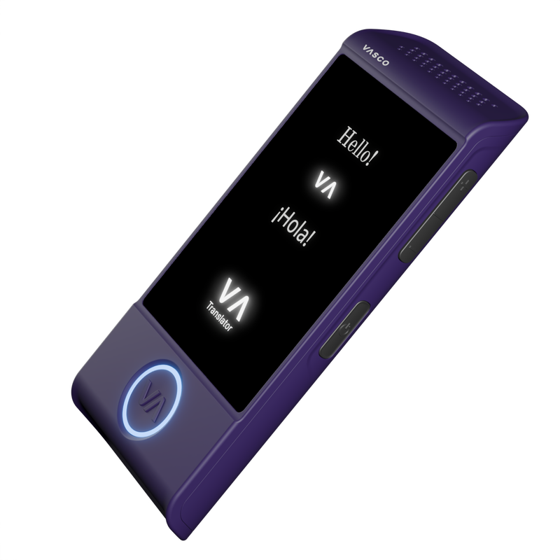 Traductor Inteligente Vasco Translator M4 con Inteligencia Artificial e Internet Gratis