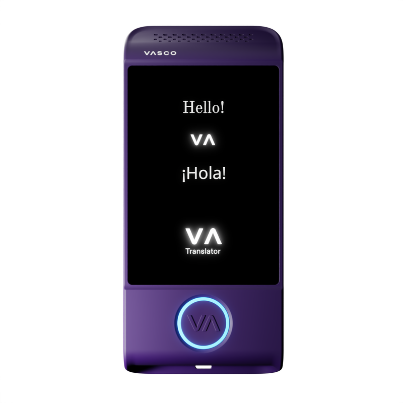 Traductor Inteligente Vasco Translator M4 con Inteligencia Artificial e Internet Gratis