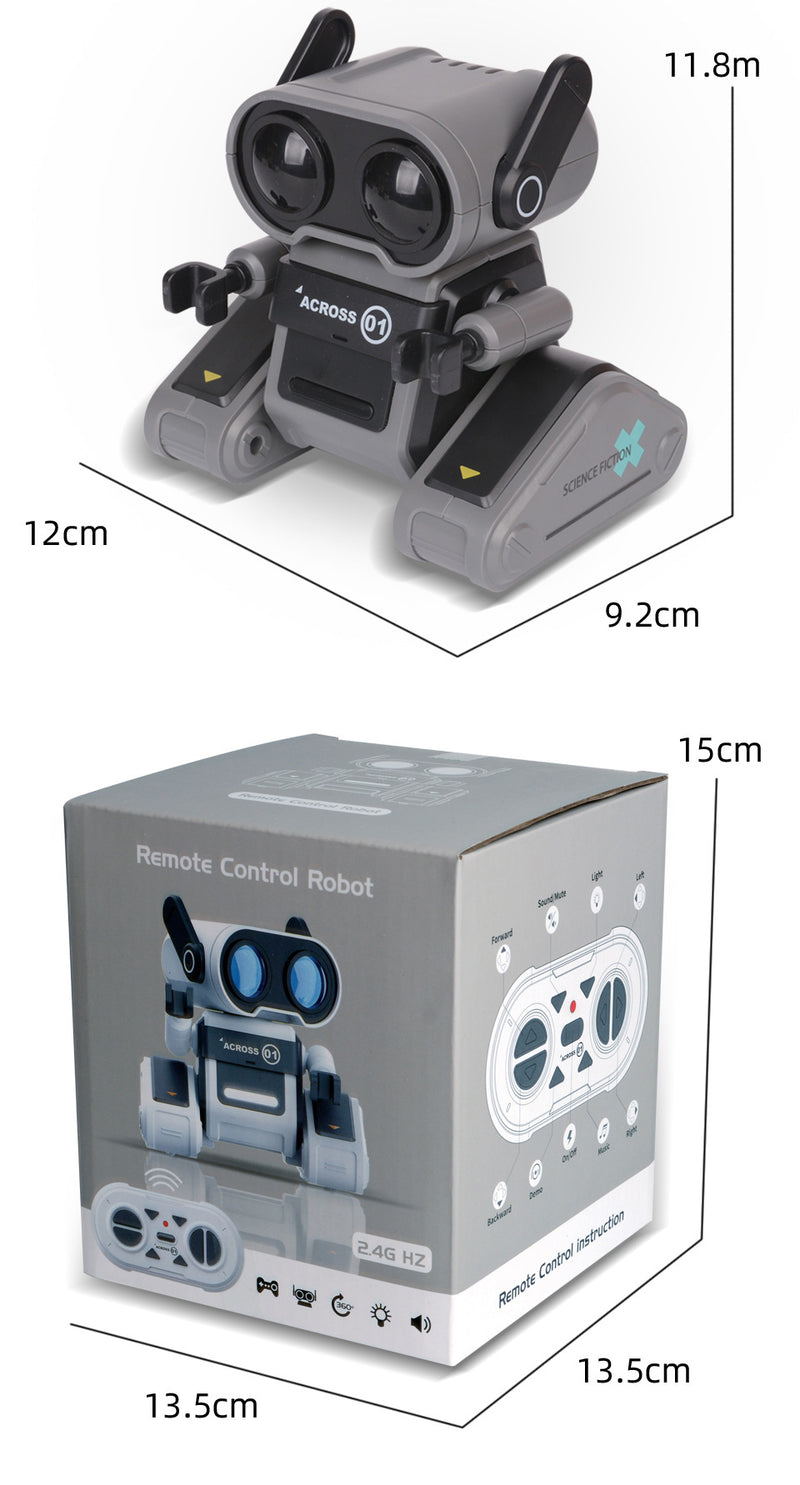 Robot a Control Remoto Interactivo para Niños con Ojos LED