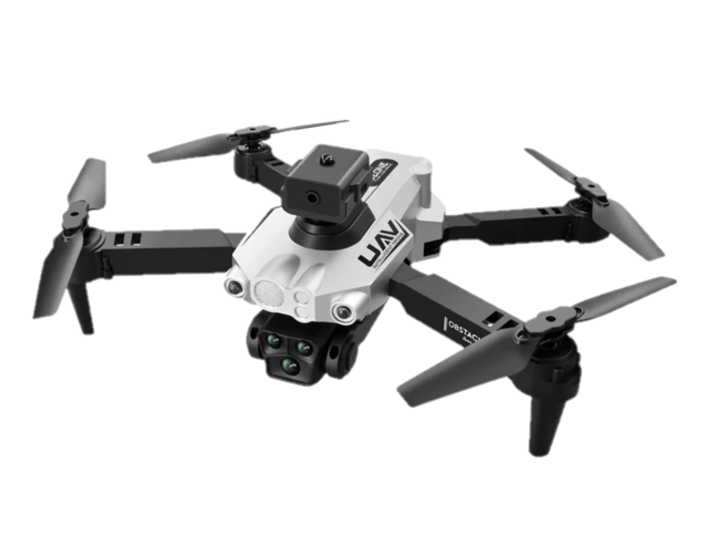 Dron Plegable LU200 4K, 6K u 8K Profesional con Tres Cámaras Full HD