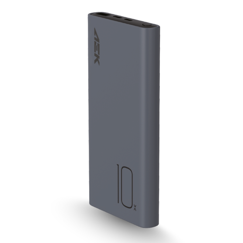 AEK CYBER Power bank de 10000 mAh 22.5W Micro USB/USB-C+A