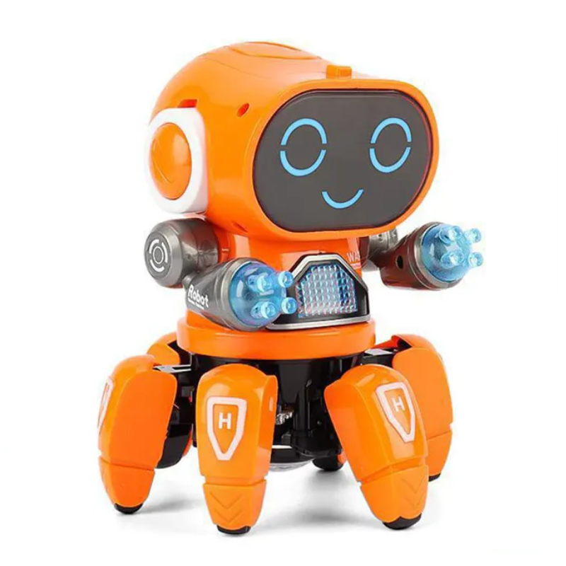 Juguete Robot Bailarín con Luces y Sonido para Niños