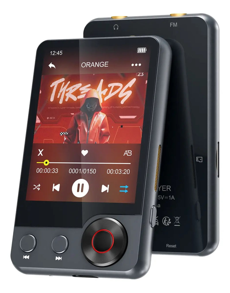 Reproductor de Música Mp3 128GB con Pantalla Táctil