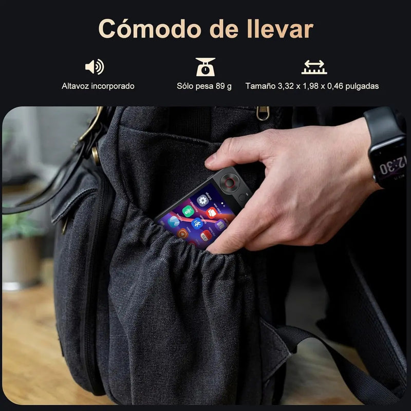 Reproductor de Música Mp3 128GB con Pantalla Táctil