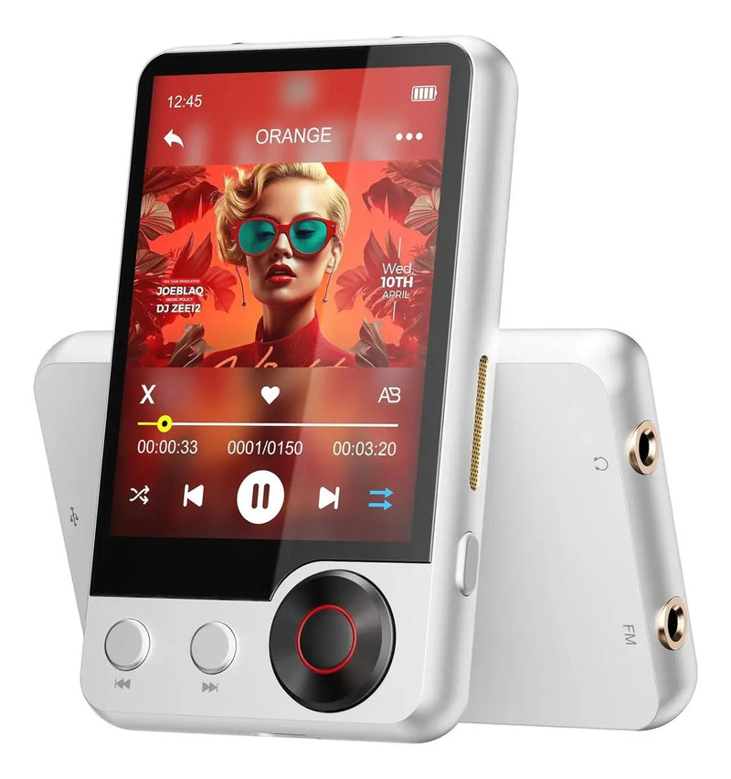 Reproductor de Música Mp3 128GB con Pantalla Táctil