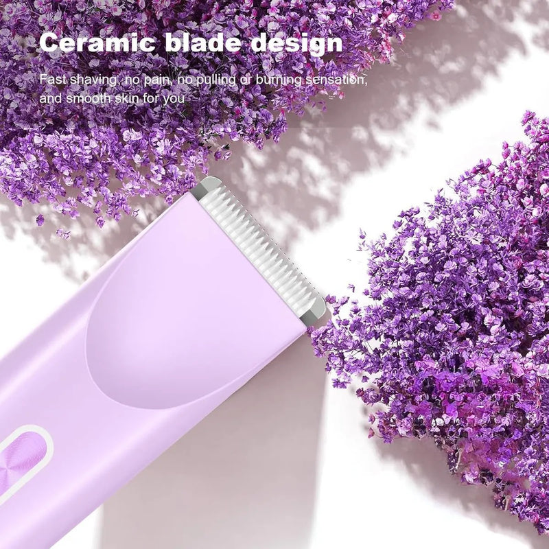 Depiladora Eléctrica Doble para Mujeres 2 en 1 IPX7