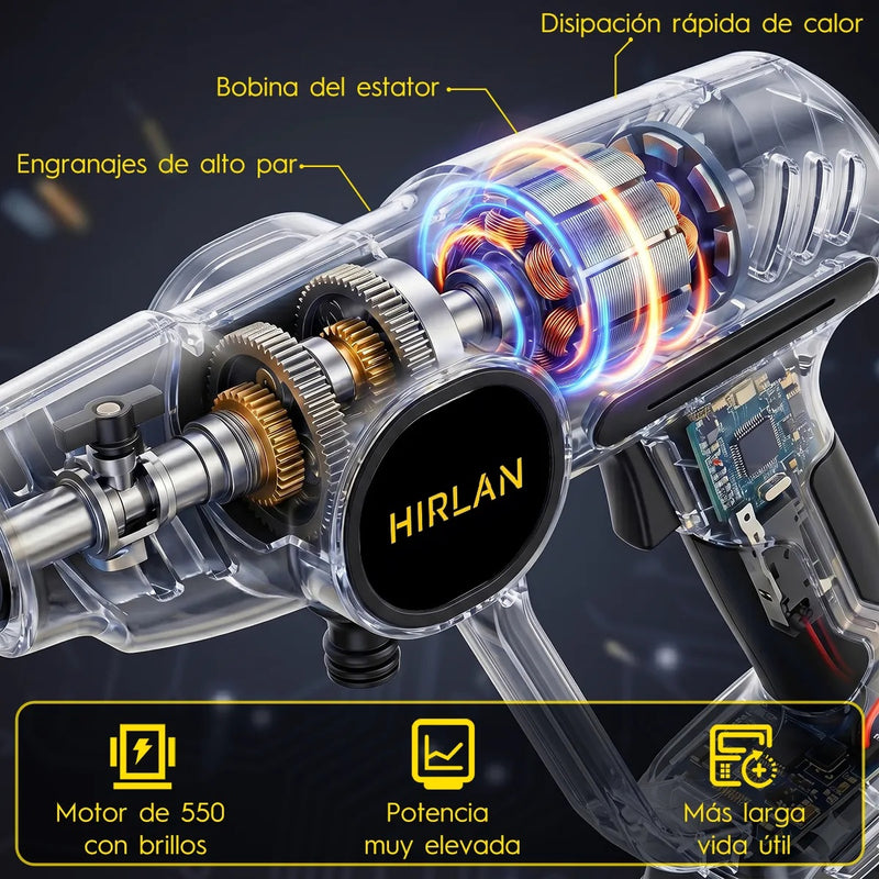 Hidrolavadora Inalámbrica Portátil 6 En 1 Pistola Eléctrica