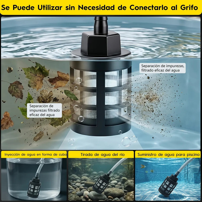 Hidrolavadora Inalámbrica Portátil 6 En 1 Pistola Eléctrica