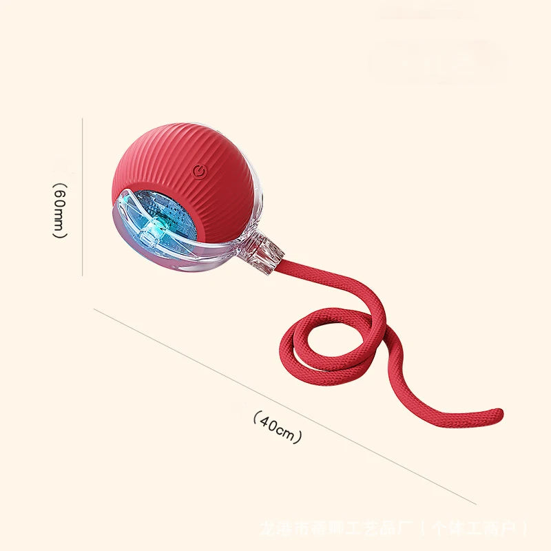 Pelota Interactiva para Gatos, Eléctrica, Recargable y con Sensor de Movimiento