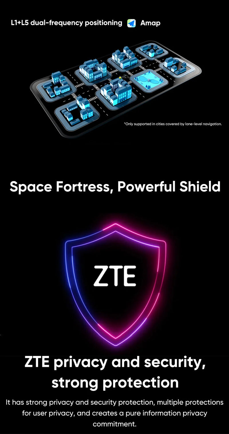 ZTE Axon 40 Ultra Space Edition 5G Snapdragon 8 Gen 6.8" 120Hz AMOLED