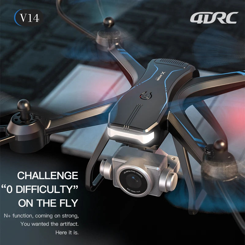 Dron 4DRC V14 con Cámara Gran Angular 4K HD 1080P WiFi
