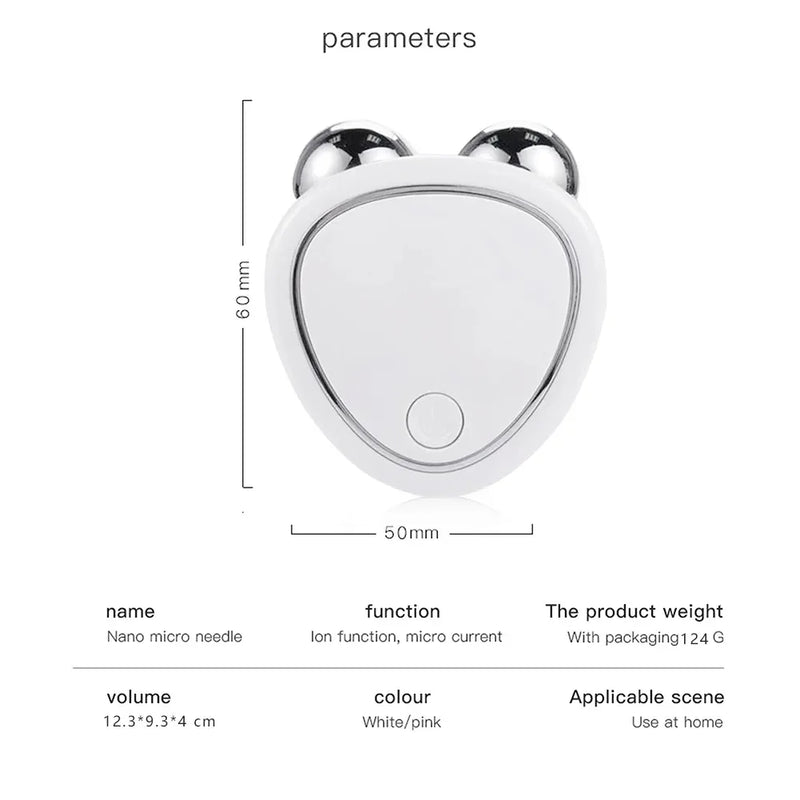 Masajeador Facial de Microcorriente USB Portátil