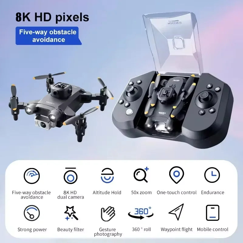 Mini Drone V30 5G 8K HD Cámara Dual