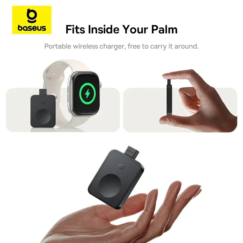 Cargador Inalámbrico Magnético Baseus MagPro para Apple Watch