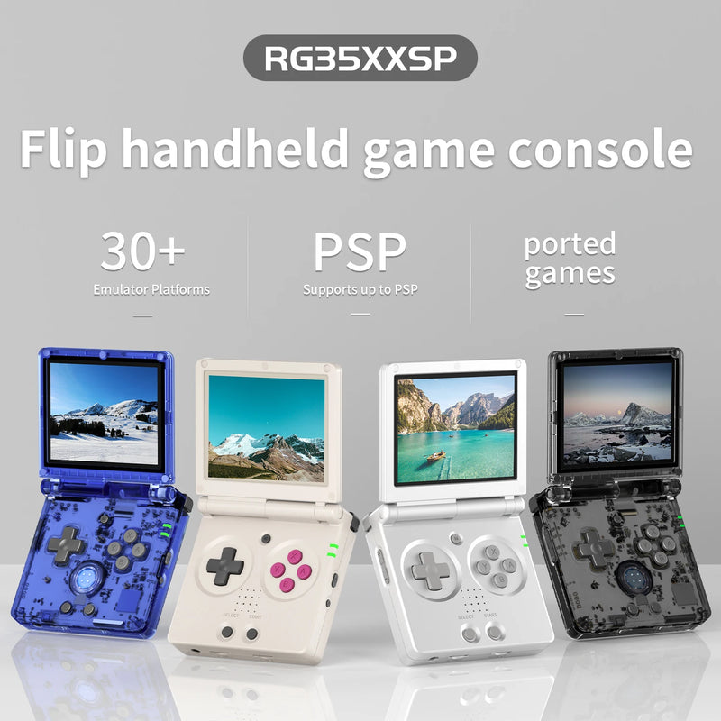 Consola de Juegos Portátil Retro Flip de 3,5 Pulgadas con 5mil Juegos