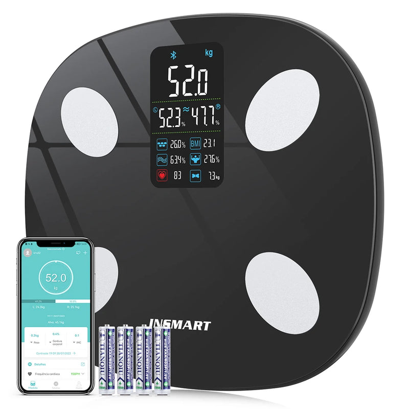 Báscula de Peso Corporal Digital Inteligente Insmart 180 Kg