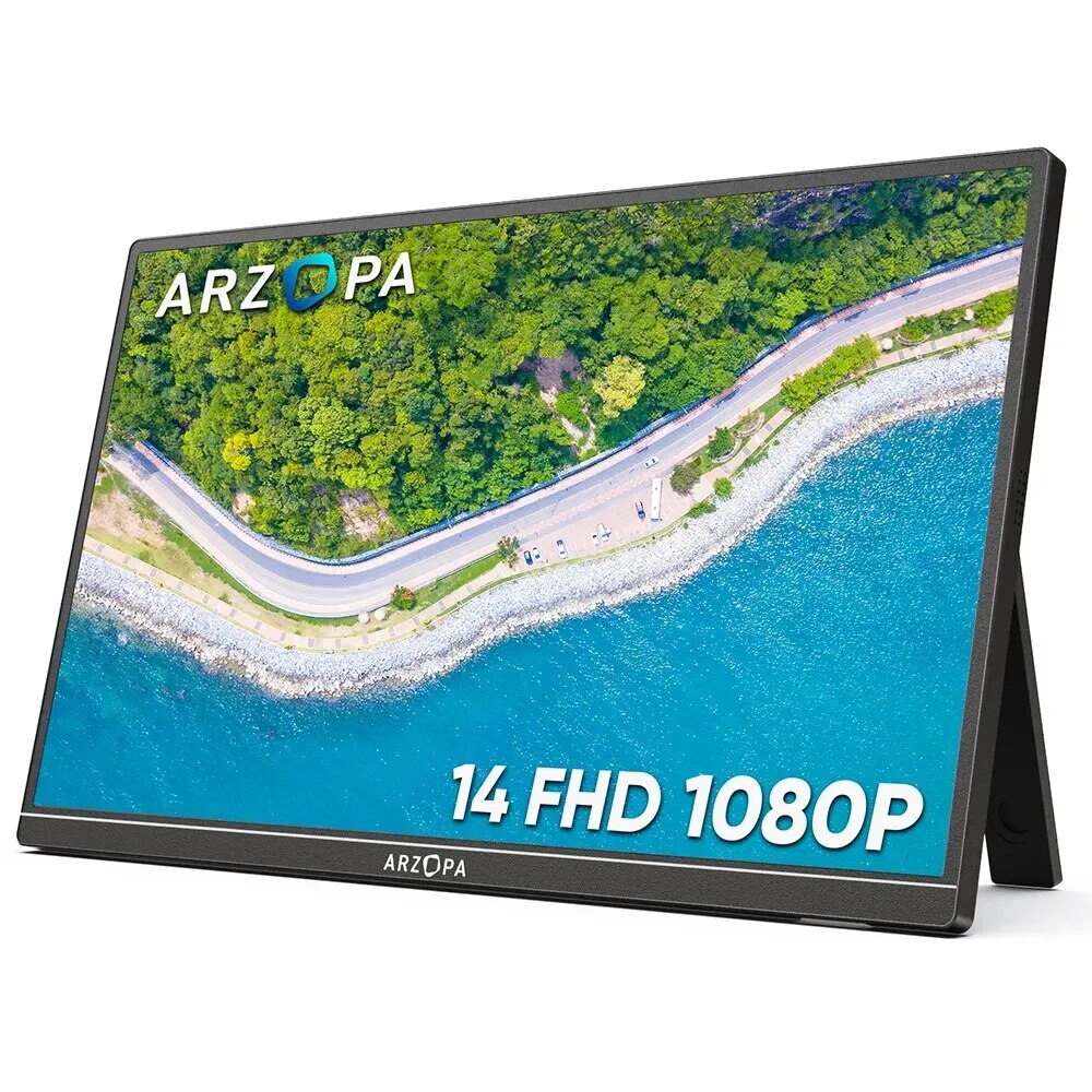 Monitor Portátil Arzopa de 14 Pulgadas FHD IPS 1920x1080 – WinnerBe