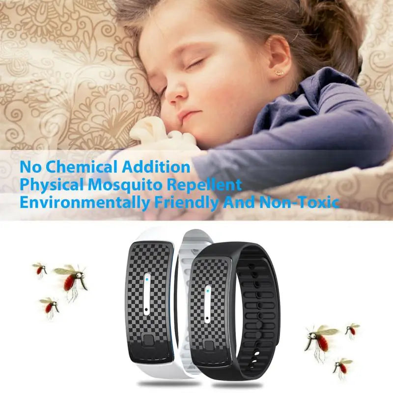 Pulsera Electrónica Repelente de Mosquitos por Ultrasonido