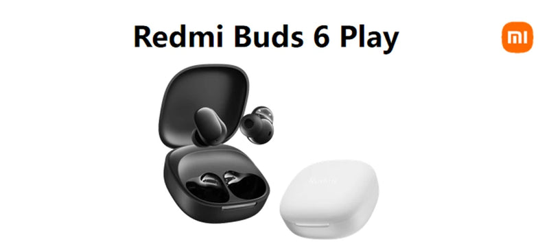 Xiaomi Redmi Buds 6 Play Bluetooth 5.4 TWS Control Táctil