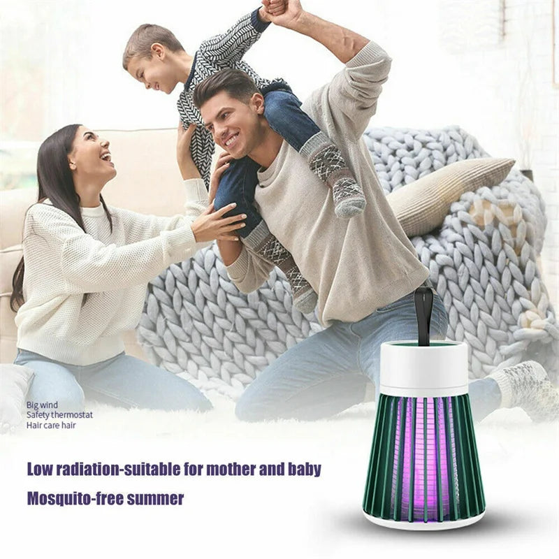 Lámpara Anti Mosquitos Portátil USB Recargable UV