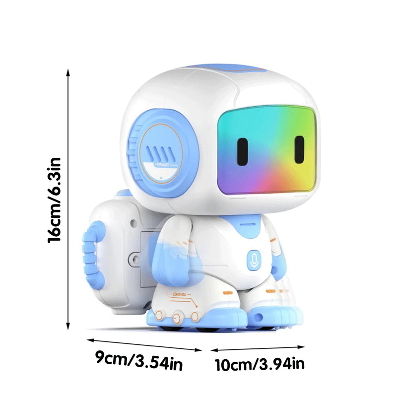 Robot Bailarín con Control Remoto, Luces LED, Sonido y Función de Grabación