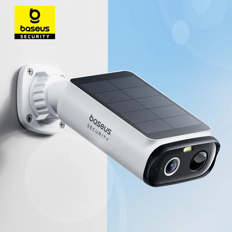 Cámara de Seguridad Solar para Exteriores Baseus Security S1 Lite 2K