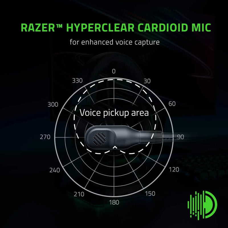 Audífonos Gamer Razer Blackshark V2 X con Cable y Micrófono