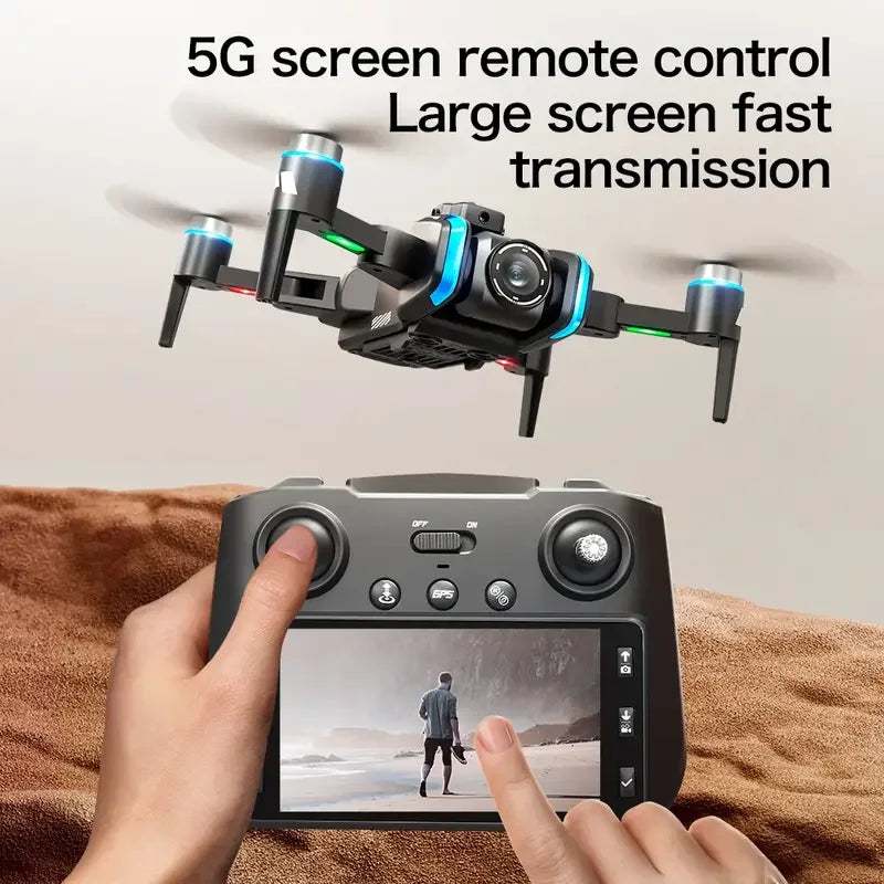 Drone GPS XT808 con Control de Pantalla de 4,3" y Resolución 8K