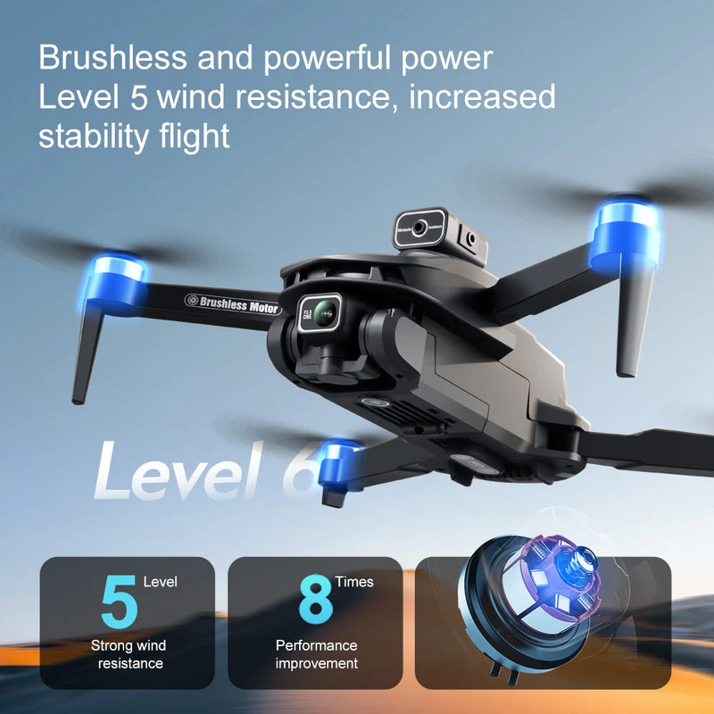 Drone Profesional V168 Pro MAX GPS 8K con Control de Pantalla Grande