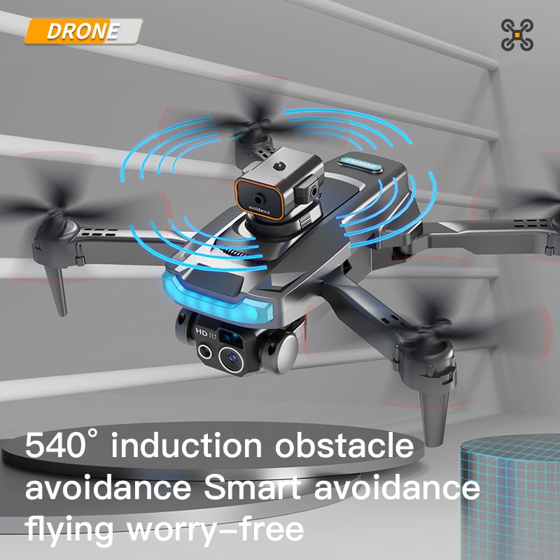 Mini Dron Profesional Plegable P15 4K 6K 8K HD