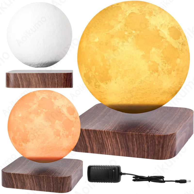 Lámpara de Luna de Levitación Magnética 3D