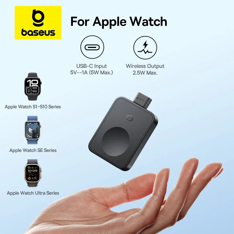 Cargador Inalámbrico Magnético Baseus MagPro para Apple Watch
