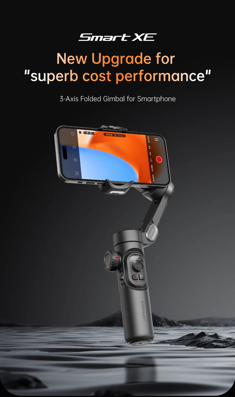 Gimbal Estabilizador de Mano 3 Ejes para Smartphone Aochuan