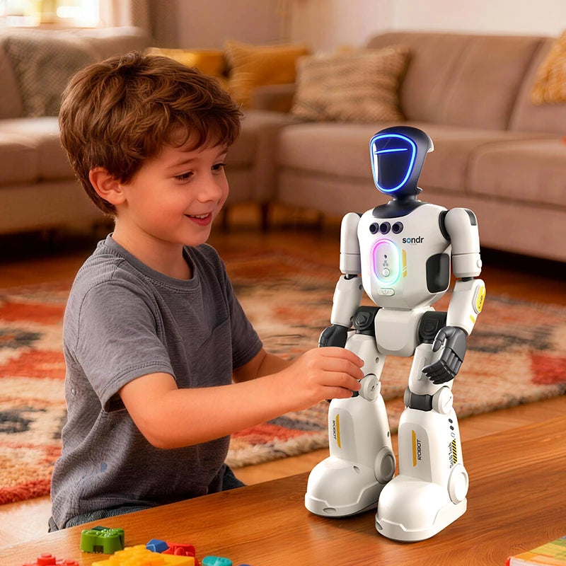 Robot RC Inteligente R40 Para Niños Con Control Remoto Y Música