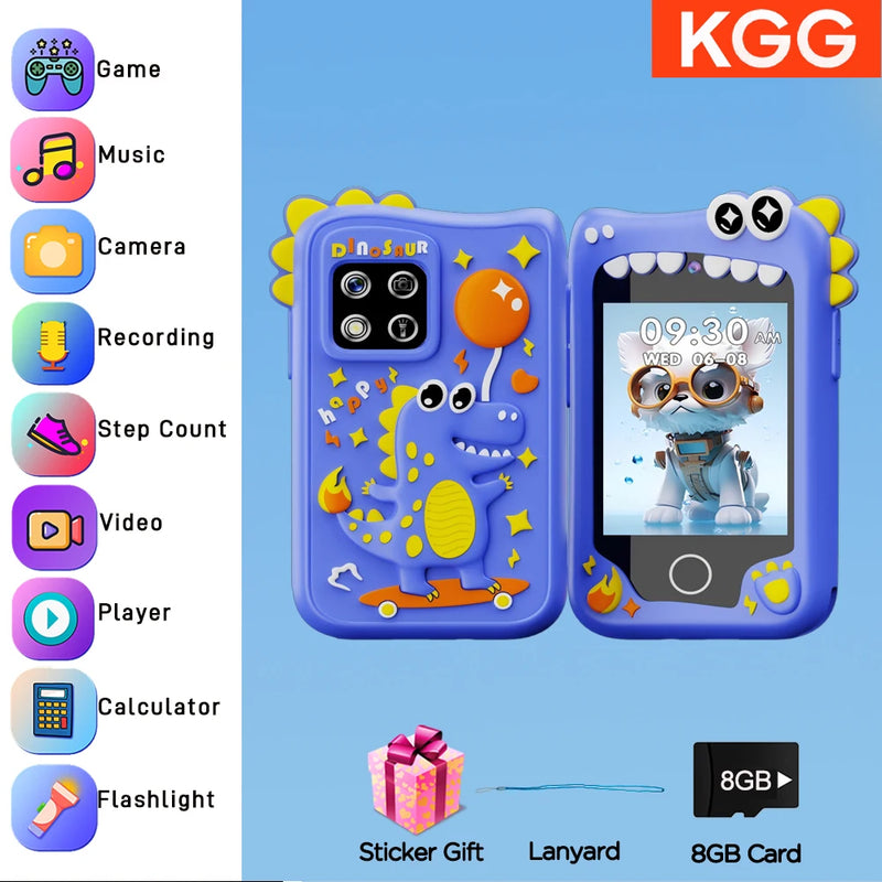 Mini Teléfono Educativo Inteligente para Niños y Niñas de 8 GB