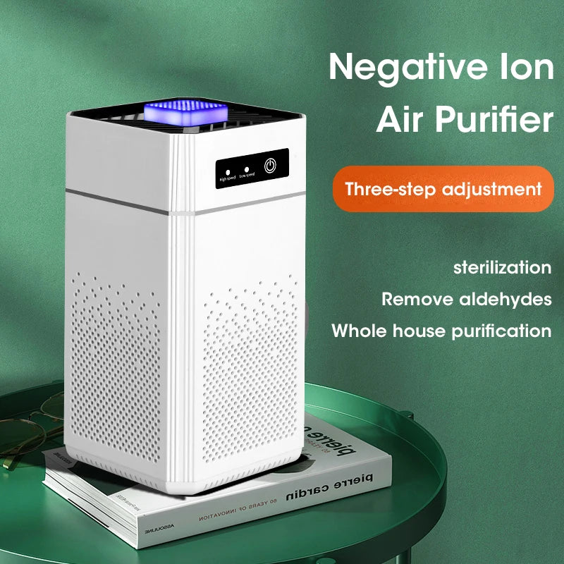 Purificador de Aire Inteligente con Filtro HEPA Reemplazable