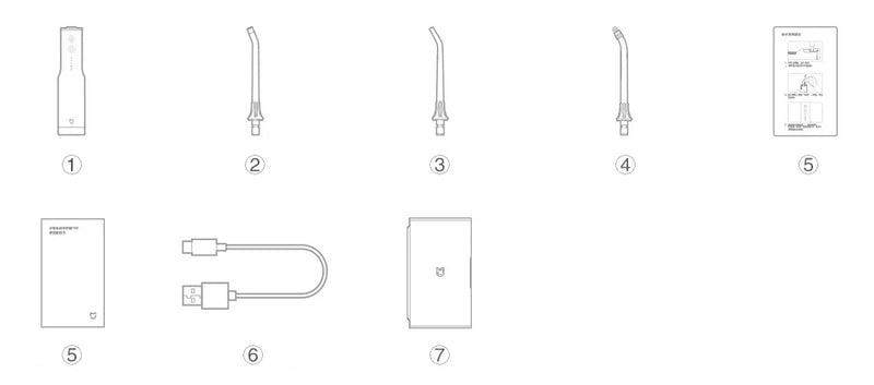 Irrigador Bucal Eléctrico Recargable Xiaomi Mijia F300