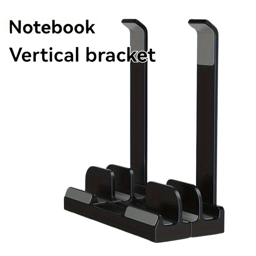 Soporte Vertical Ajustable para Computadora Portátil con Soporte de 3 Ranuras