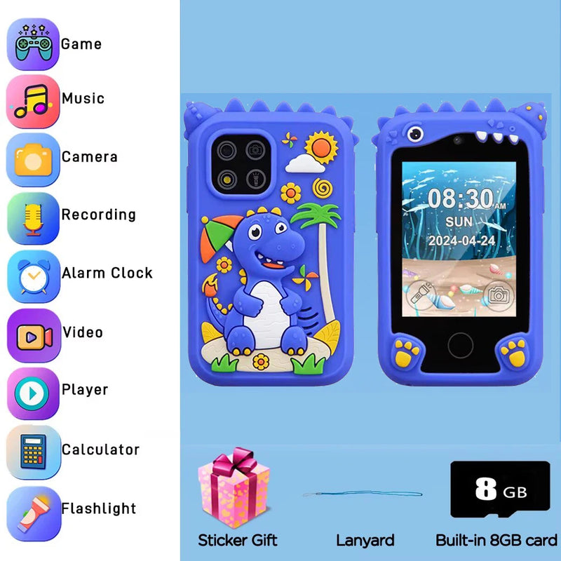Mini Teléfono Educativo Inteligente para Niños y Niñas de 8 GB