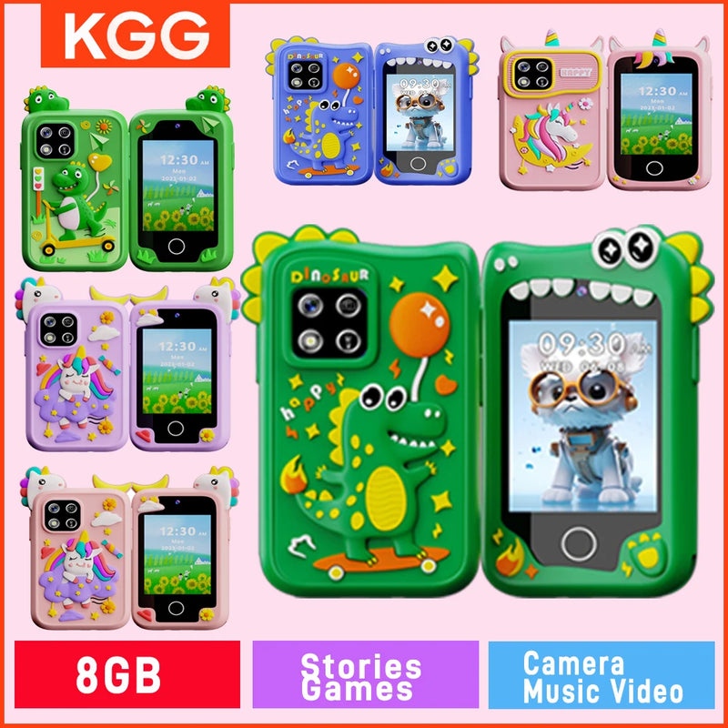 Mini Teléfono Educativo Inteligente para Niños y Niñas de 8 GB