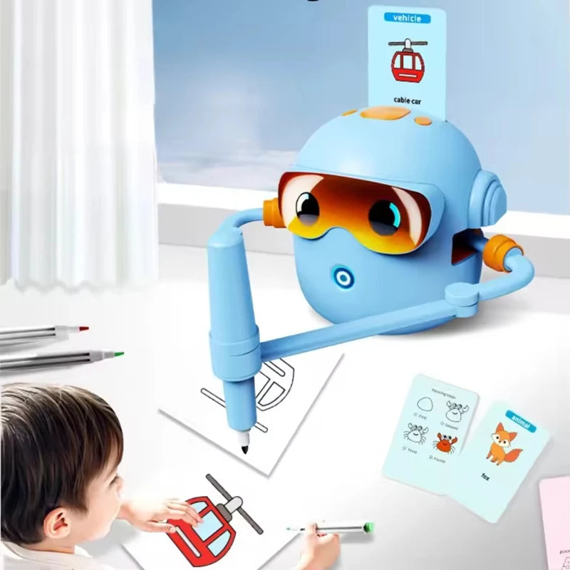 Robot Dibujante Interactivo para Niños, Aprendizaje y Creatividad